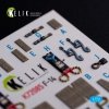 KELIK K72085 F-14A Tomcat - interior 3D decals for Hasegawa kit 1/72